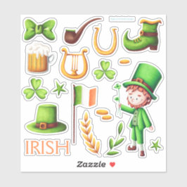 St Patrick's Day Craft Vinyl Sticker