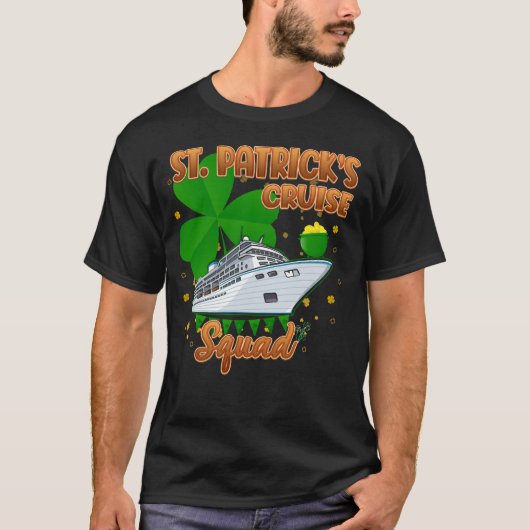 St Patrick's Day Cruise Adventure Vacations Group T-shirt (Voorkant)