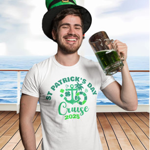 St. Patrick's Day Cruise Green Custom Year T-shirt