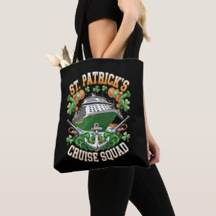 St Patrick's Day Cruise Squad 2025 Familie Matchin Tote Bag