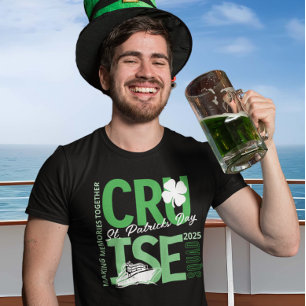 St. Patrick's Day Cruise Squad Aangepast Jaar T-shirt