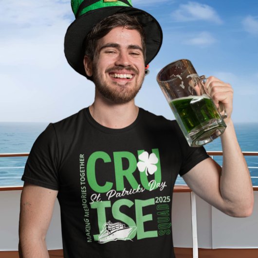 St. Patrick's Day Cruise Squad Aangepast Jaar T-shirt