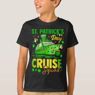 St. Patrick's Day cruise squad bemanningsvakantie T-shirt
