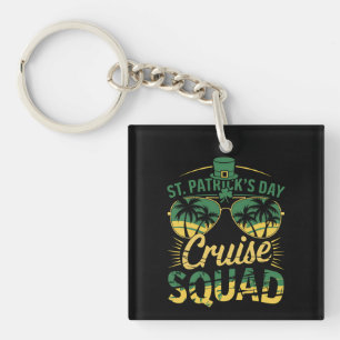 St Patrick's Day Cruise Squad Familie Matching Sleutelhanger
