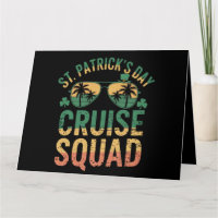 St Patrick's Day Cruise Squad Grappige Familie Mat