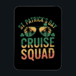 St Patrick's Day Cruise Squad Grappige Familie Mat Magneet<br><div class="desc">St Patrick's Day Cruise Squad Funny Family Matching</div>