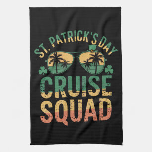 St Patrick's Day Cruise Squad Grappige Familie Mat Theedoek