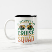 St Patrick's Day Cruise Squad Grappige Familie Mat