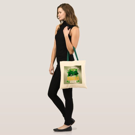 St. Patrick's Day Cruise Squad Tote Bag (Voorkant (model))