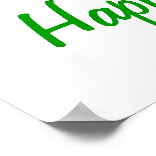 St. Patrick's Day Cupcake Poster (Hoek)