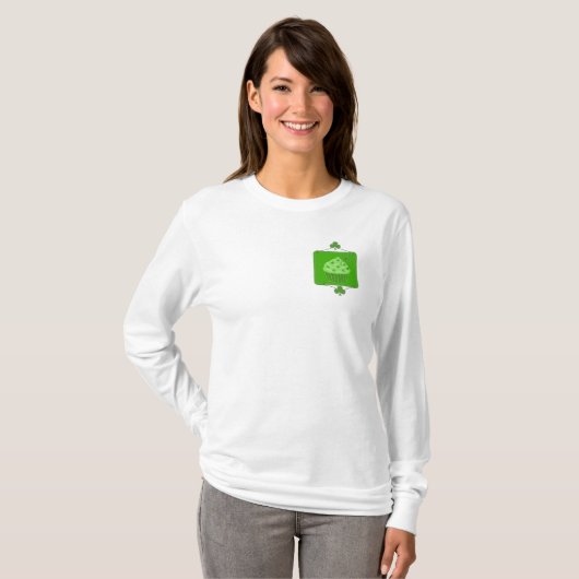 St. Patrick's Day Cupcake T-shirt (Voorkant volledig)