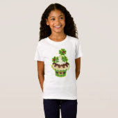 St. Patrick's Day Cupcake T-shirt (Voorkant volledig)