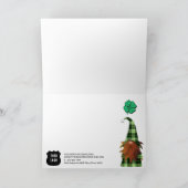 St. Patrick's Day Custom Logo Business Referral Bedankkaart (Binnen)