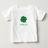 St. Patrick's Day | Custom Name Clover Design (Voorkant)