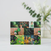 St. Patrick's Day CUSTOM Wenskaart Briefkaart (Staand voorkant)