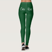 St. Patrick's Day Cute Butt 4 Polly Leggings (Achterkant)