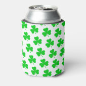 St. Patrick's Day Cute Panda Beer gepersonaliseerd Blikjeskoeler (Blikje Achterkant)