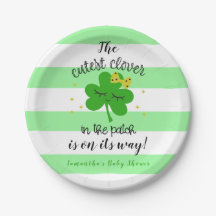 St Patrick's Day Cutest Clover Baby shower Party