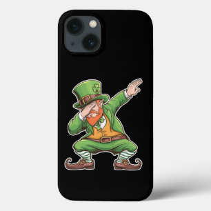 St. Patrick's Day Dab Dabbing Kabouter in het Groe Case-Mate iPhone Case