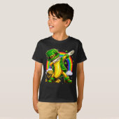 St. Patrick's Day dabbing banaan kabouter ontwerp T-shirt (Voorkant volledig)