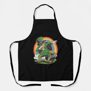 St Patricks Day Dabbing Kabouter Dab Dans Schort