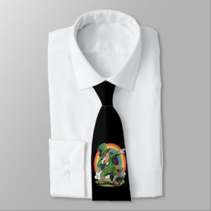 St Patricks Day Dabbing Kabouter Dab Dans  Stropdas