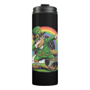 St Patricks Day Dabbing Kabouter Dab Dans  Thermosbeker