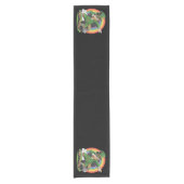 St Patricks Day Dabbing Leprechaun Dab Dance Korte Tafelloper (Voorkant)