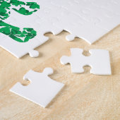St. Patrick's Day Dachshund Legpuzzel (Zijkant)