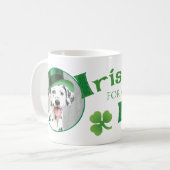 St. Patrick's Day Dalmatian Koffiemok (Voorkant links)