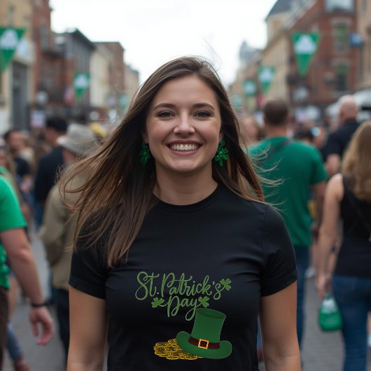 St. Patrick's Day Dames Basic T-Shirt