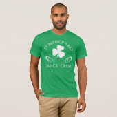 St Patrick's Day Dance Crew Irish Dance T-shirt (Voorkant volledig)