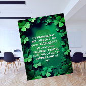 St. Patrick's Day Dankbaarheid Briefkaart