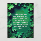 St. Patrick's Day Dankbaarheid Briefkaart (Voorkant)