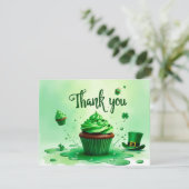 St. Patrick's Day dankkaart Feestdagenkaart (Staand voorkant)
