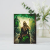 St. Patrick's Day Dark Fantasy Briefkaart (Staand voorkant)