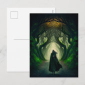 St. Patrick's Day Dark Fantasy Feestdagenkaart (Voorkant / Achterkant)