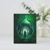 St. Patrick's Day Dark Fantasy Feestdagenkaart (Staand voorkant)