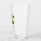 St. Patrick's Day De heer Lucky Charm Green Irish  Glas (Links)
