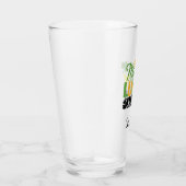 St. Patrick's Day De heer Lucky Charm Green Irish  Glas (Rechts)