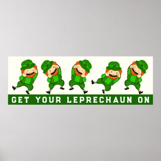 St. Patrick's Day Decor Poster (Voorkant)