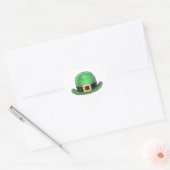 St. Patricks Day Derby Pet Hart Sticker (Envelop)