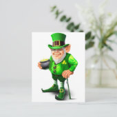 St Patrick's Day design Briefkaart (Staand voorkant)