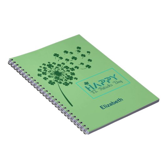 St. Patrick's Day Design Notitieboek (Rechterzijde)