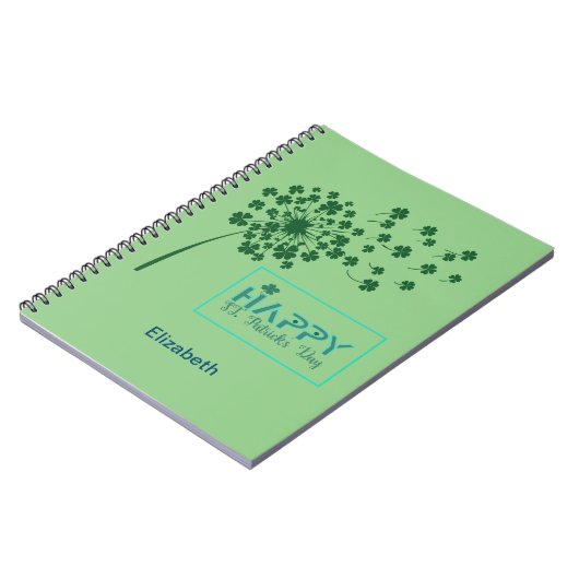 St. Patrick's Day Design Notitieboek (Linkerzijde)