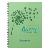 St. Patrick's Day Design Notitieboek (Voorkant)
