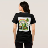ST PATRICK'S DAY DESIGN T.SHIRT Tri-Blend SHIRT (Achterkant volledig)