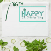 St. Patrick's Day Design Theedoek (Gevouwen)