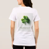 ST. PATRICK'S DAY DESIGN Tri-Blend SHIRT (Achterkant)
