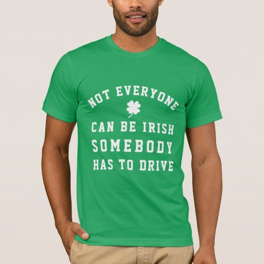 St. Patrick's Day Designated Driver T-shirt (Voorkant)
